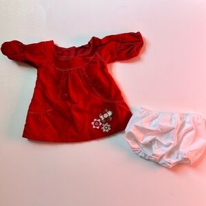 American Girl Bitty Baby Corduroy Dress